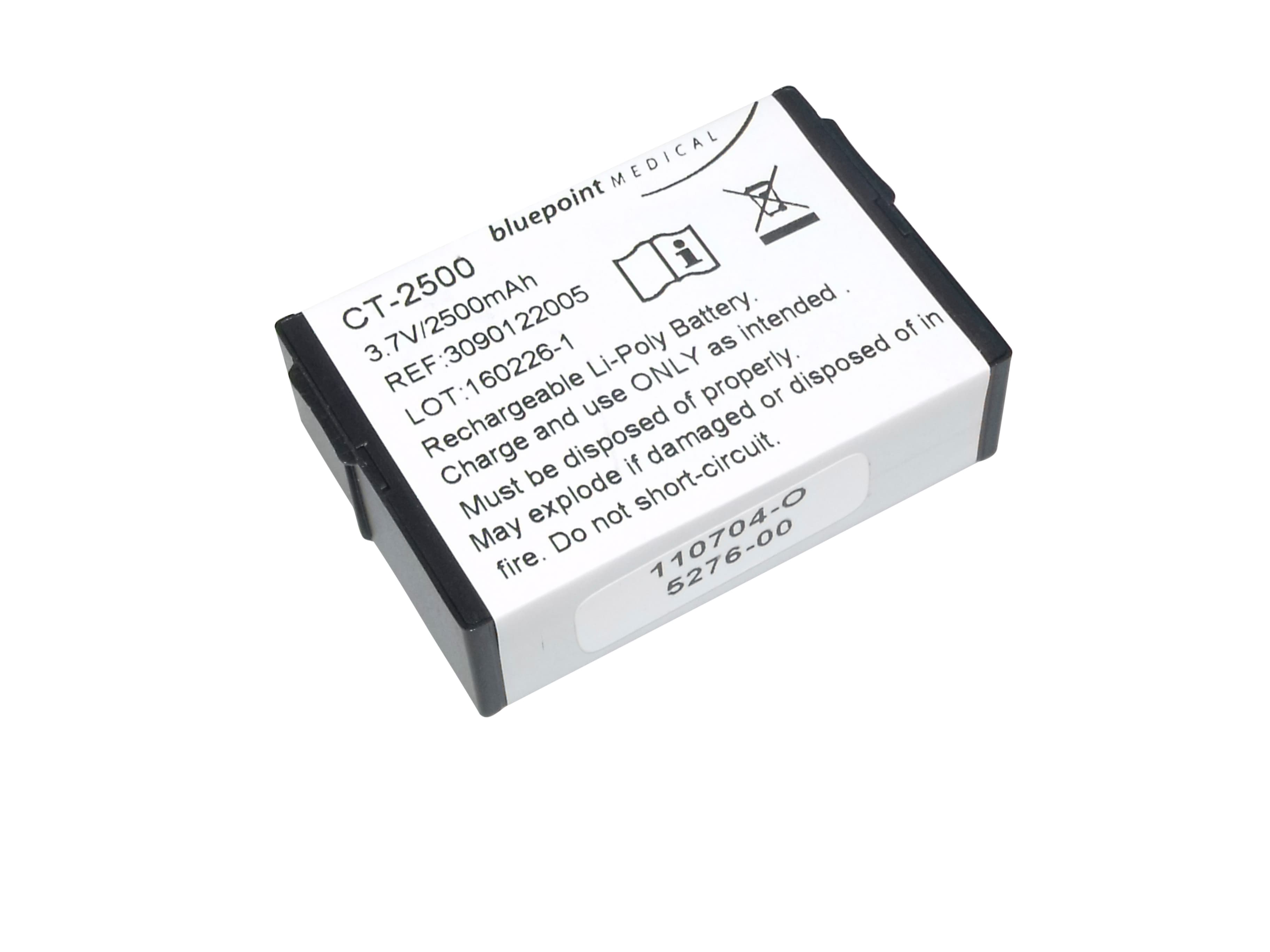 Moniteur CapnoTrue CT-2500 de batterie originale de polymère de Li