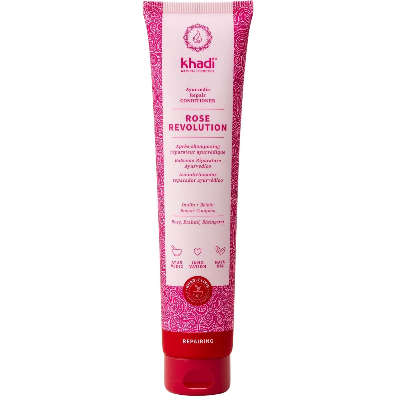 Khadi Rose Revolution Après-shampooing Réparateur Ayurvédique 200 ml